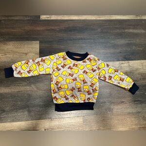 Bart Simpson crewneck sweater